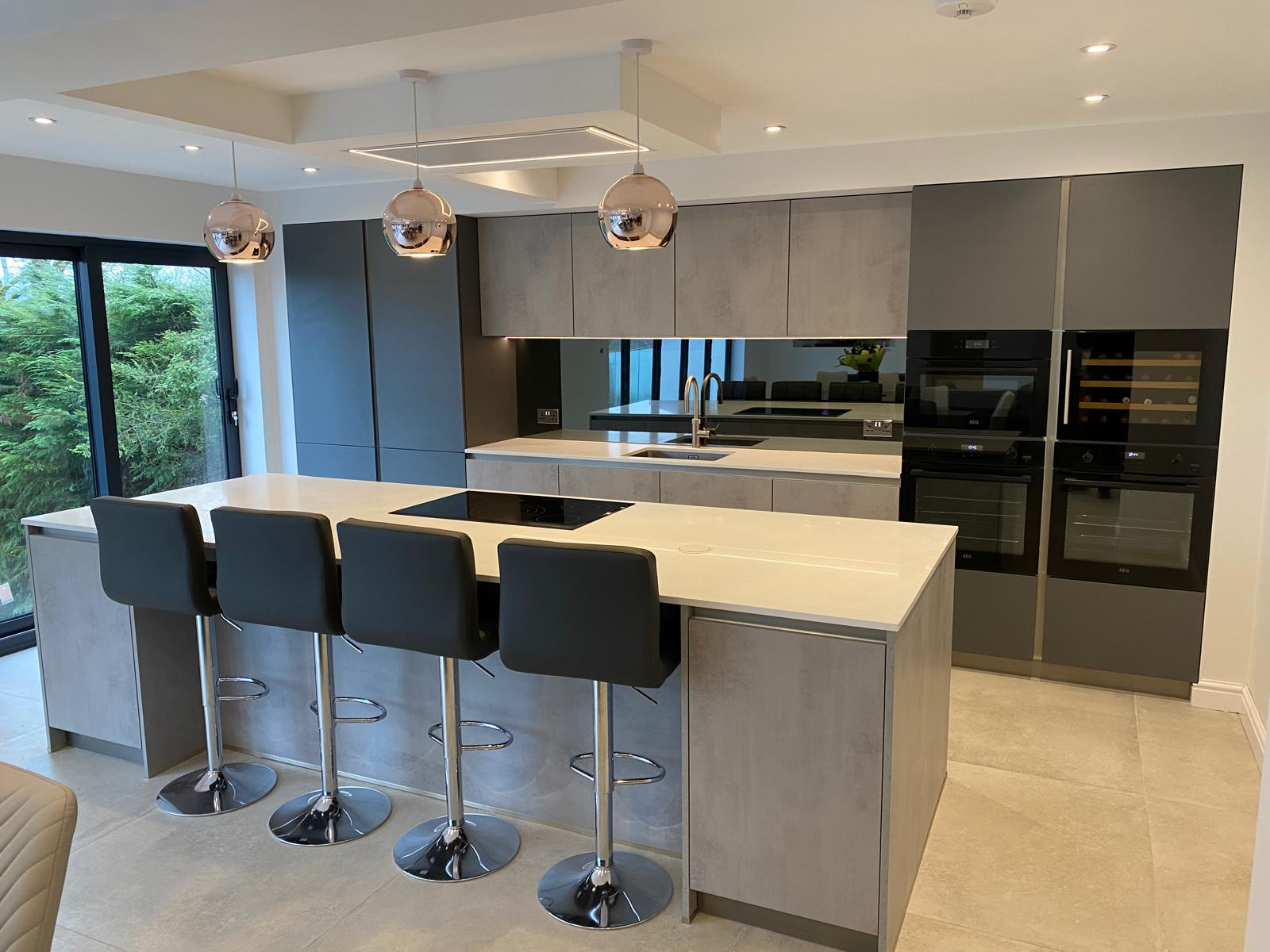 Customer Kitchen Project 11 - High Gloss & Matt Cabinetry