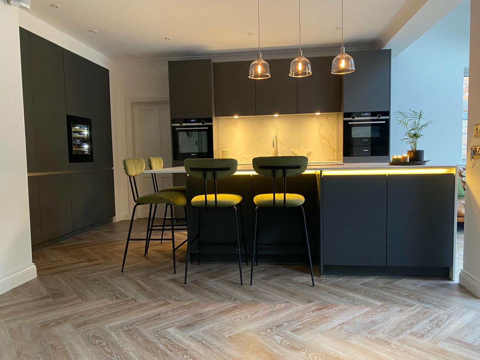 Customer Kitchen Project 20 - German Kitchen Living Space