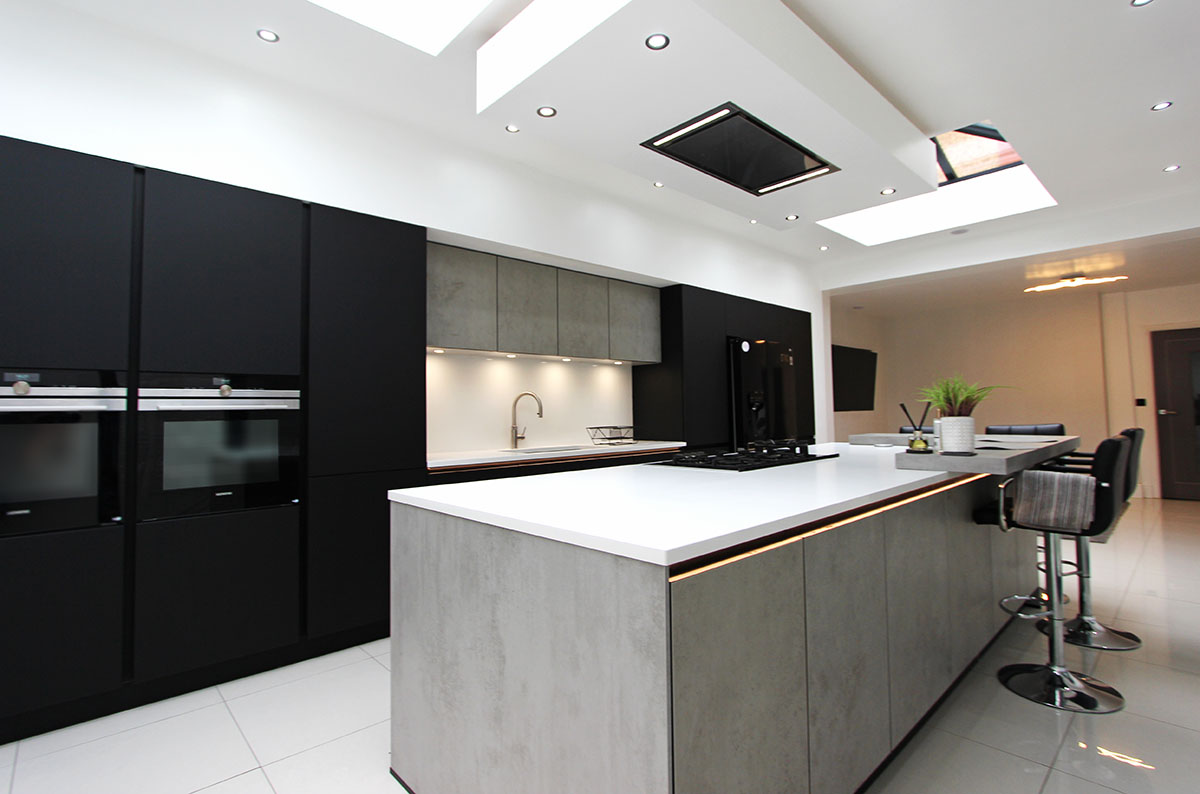 Customer Kitchen Project 4 - Premium German Kitchen Finish